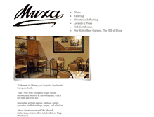Tablet Screenshot of muzaeuropeanfood.com